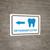 Orthodontistry Left Arrow with Icon Landscape v2 - Wall Sign