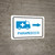 Paramedics Right Arrow with Icon Landscape v2 - Wall Sign