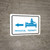 Physical Therapy Left Arrow with Icon Landscape v2 - Wall Sign