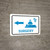 Surgery Left Arrow with Icon Landscape v2 - Wall Sign