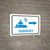 Surgery Right Arrow with Icon Landscape v2 - Wall Sign