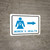 Women's Health Right Arrow with Icon Landscape v2 - Wall Sign
