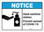 Notice: Hand Sanitizer Station Prevent COVID-19 ANSI Landscape - Wall Sign