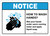 Notice: How to Wash Hands ANSI Landscape - Wall Sign
