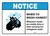Notice: Wash Hands When Hands are Dirty ANSI Landscape - Wall Sign
