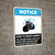 Notice: How To Wash Hands With Soap ANSI Portrait - Wall Sign