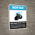 Notice: Washing Hands Properly Will Prevent Dirt ANSI Portrait - Wall Sign