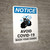 Notice: Avoid COVID-19 Wash Your Hands ANSI Portrait - Wall Sign