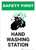 Safety First: Hand Washing Station Portrait - Wall Sign
