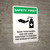 Safety First: Wash Hands & Use Hand Sanitizer Portrait - Wall Sign