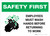 Safety First: Employees Must Wash Hands Landscape - Wall Sign