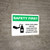 Safety First: Wash Hands & Use Hand Sanitizer Landscape - Wall Sign