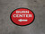 Burn Center Arrow Left Circular - Floor Sign