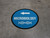 Microbiology Arrow Left Circular - Floor Sign