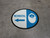 Neonatal Arrow Left Circular - Floor Sign