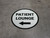 Patient Lounge Left with Arrow Circular - Floor Sign