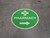 Pharmacy Arrow Right Circular - Floor Sign