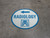 Radiology Left Arrow with Icon Circular - Floor Sign