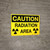 Caution: Radiation Area - Wall Sign