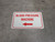 Blood Pressure Machine Arrow Left Rectangular - Floor Sign