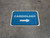 Cardiology Arrow Right Rectangular - Floor Sign