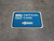 Critical Care Left Arrow with Icon Rectangular - Floor Sign