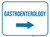 Gastroenterology Arrow Right Rectangular - Floor Sign