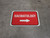Haematology Arrow Right Rectangular - Floor Sign