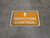 Infection Control Ahead with Arrow Rectangular - Floor Sign