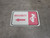 Maternity Arrow Left Rectangular - Floor Sign