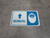 Neonatal Arrow Straight Rectangular - Floor Sign