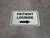 Patient Lounge Right with Arrow Rectangular - Floor Sign