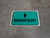 Rheumatology Arrow Straight Rectangular - Floor Sign