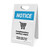 Notice: Sanitary Wipes Please Wipe Cart Handle Before Uses - A-Frame Sign