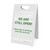 We Are Open Please Wait We Will Bring Your Order To You - A-Frame Sign