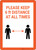 Please Keep 6Ft Distance At All Times - Wall Sign