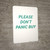 Please Don't Panic Buy - Wall Sign