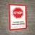 Stop: Closed Until Further Notice - Wall Sign
