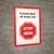 Stop Here: Please Wait In Your Car - Wall Sign
