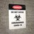 Danger: Do Not Enter (Biohazard) - Wall Sign