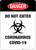 Danger: Do Not Enter (Biohazard) - Wall Sign