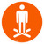Stand Here Icon Only v2 - Floor Sign