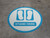 Stand Here with Feet Icon (Blue) - Floor Sign