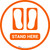 Stand Here with Feet Icon - Floor Sign