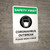 Safety First: Coronavirus Outbreak - Please Wear a Mask with Icon Portrait - Wall Sign