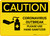 Caution: Coronavirus Outbreak - Please Use Hand Sanitizer with Icon Landscape - Wall Sign