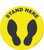 Stand Here - Floor Sign