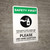 Safety First: Your Hands Carry Germs and Bacteria you Can't See with Icon Portrait - Wall Sign