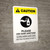 Caution: Please Use Hand Sanitizer - Clean Hands Save Lives Portrait - Wall Sign