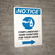 Notice: Complimentary Hand Sanitizer For Your Usage Right Arrow Portrait - Wall Sign